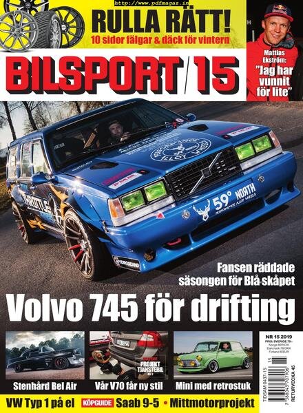 Bilsport – 17 oktober 2019 Cover