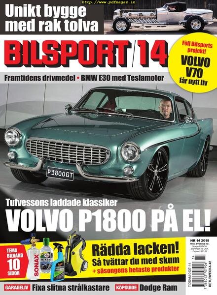 Bilsport – 26 september 2019 Cover