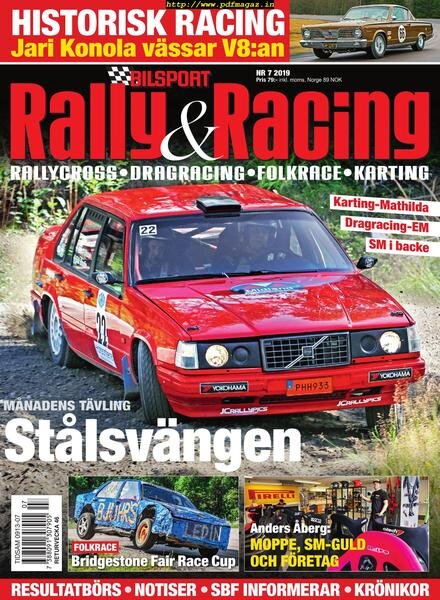 Bilsport Rally & Racing – 03 oktober 2019 Cover
