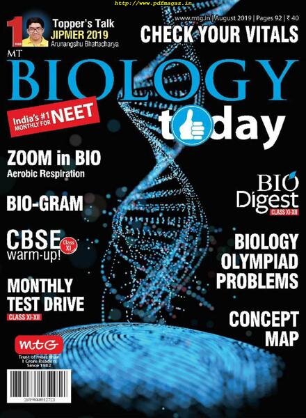 Biology Today – August 2019 Cover