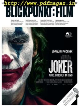 Blickpunkt Film – 9 September 2019