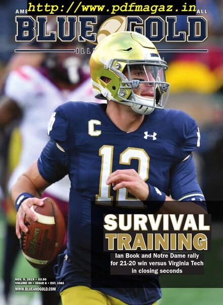 Blue and Gold Illustrated – November 9, 2019 Cover