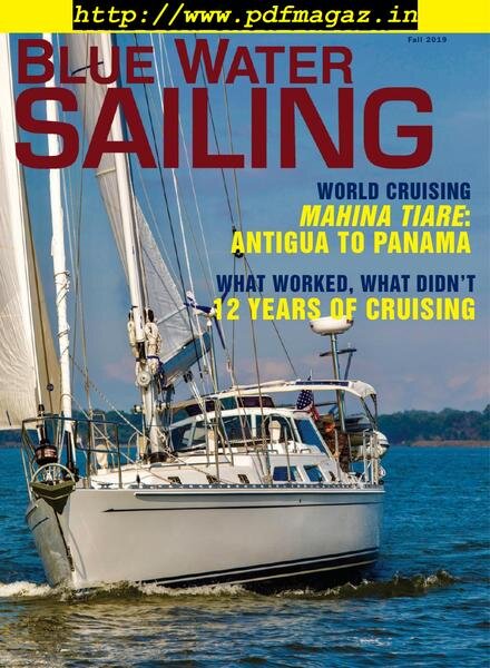 Blue Water Sailing – July 2019 Cover