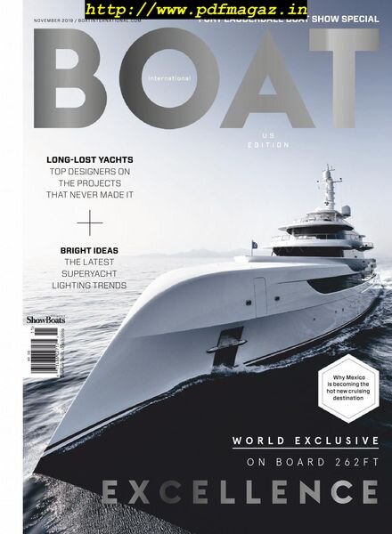 Boat International US Edition – November 2019 Cover