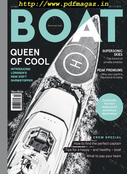 Boat International US Edition – October 2019 Cover