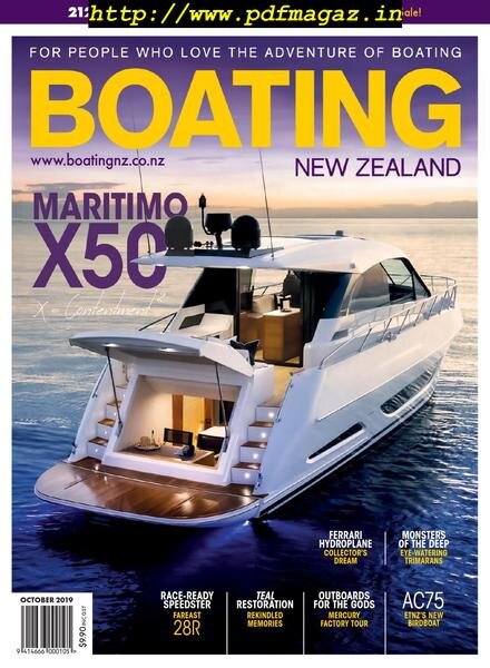 Boating New Zealand – October 2019 Cover
