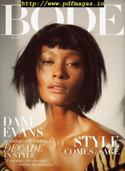 BODE Magazine – Fall 2019 Cover
