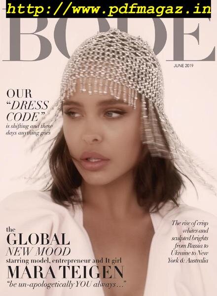 BODE Magazine – June 2019 Cover