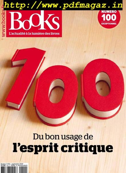 Books – aout-septembre 2019 Cover