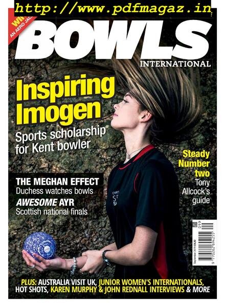 Bowls International – September 2019 Cover