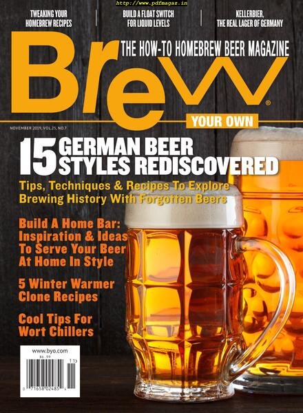 Brew Your Own – November 2019 Cover