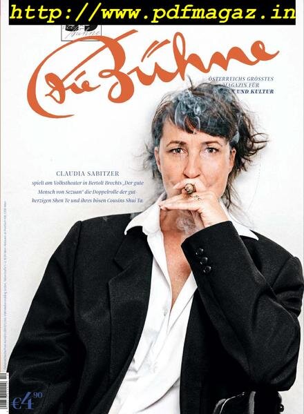 Buhne – September 2019 Cover