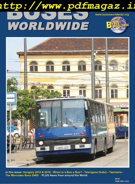 Buses Worldwide – Spring 2019 Cover