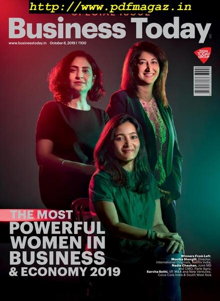 Business Today – October 06, 2019 Cover