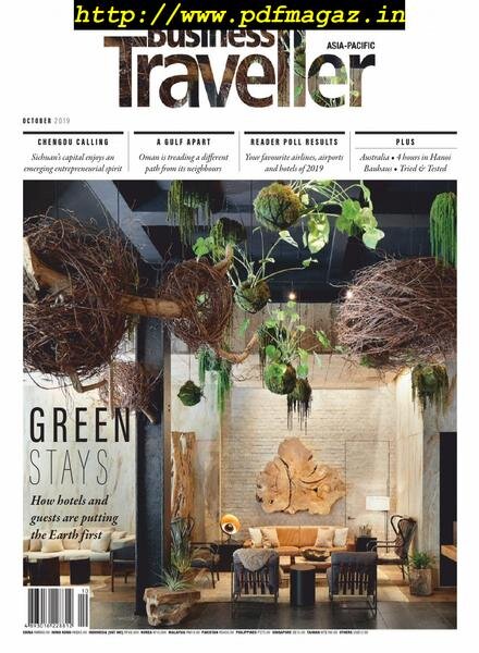 Business Traveller Asia-Pacific Edition – October 2019 Cover
