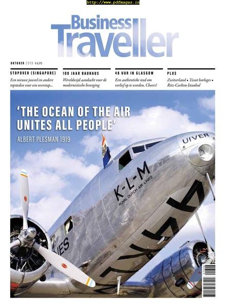 Business Traveller Netherlands – oktober 2019 Cover