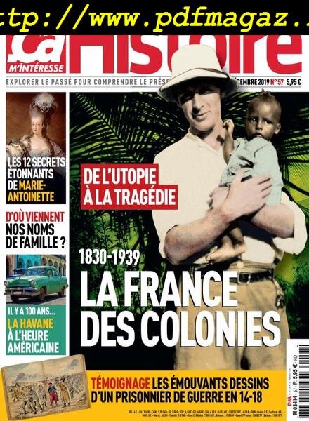 ca M’Interesse Histoire – Novembre-Decembre 2019 Cover
