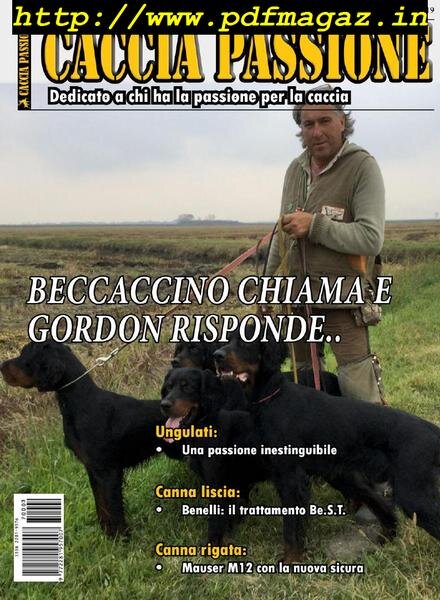 Caccia Passione – Marzo-Aprile 2019 Cover