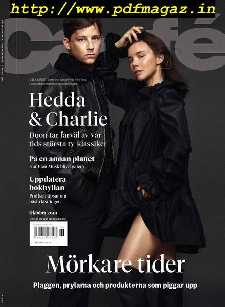 Cafe – september 2019 Cover