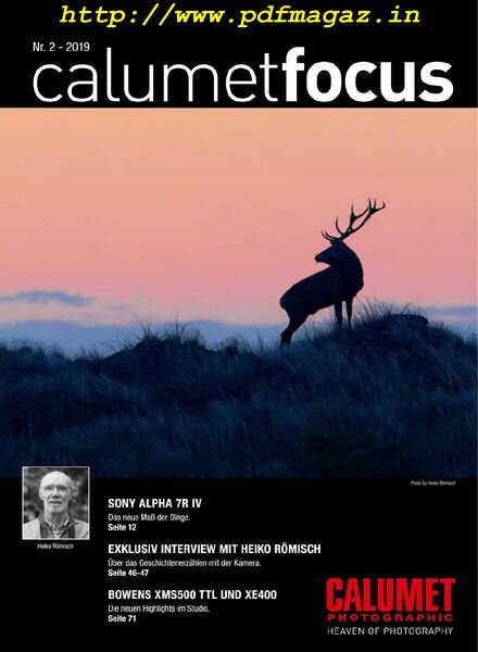 calumetfocus – N 2, 2019 Cover