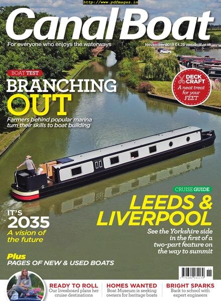Canal Boat – November 2019 Cover