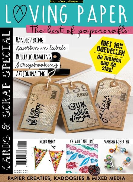 Cards & Scrap – september 2019 Cover
