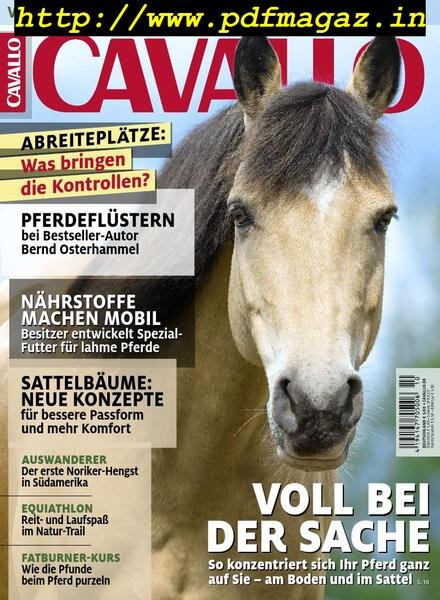 Cavallo – September 2019 Cover