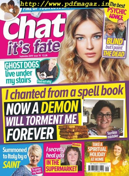 Chat It’s Fate – September 2019 Cover