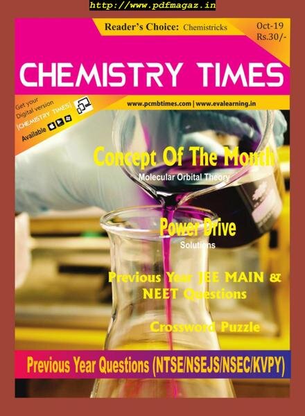 Chemistry Times – October 2019 Cover