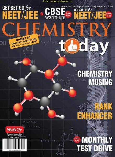 Chemistry Today – September 2019 Cover