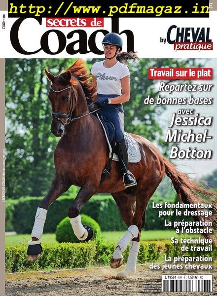 Cheval Pratique – Hors-Serie secrets de Coach – aout 2019 Cover
