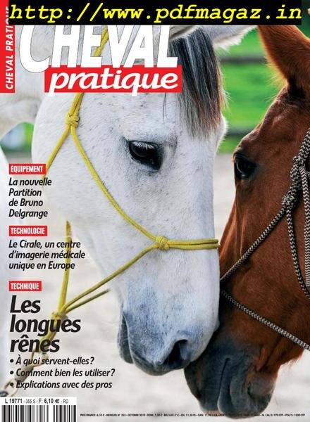 Cheval Pratique – octobre 2019 Cover