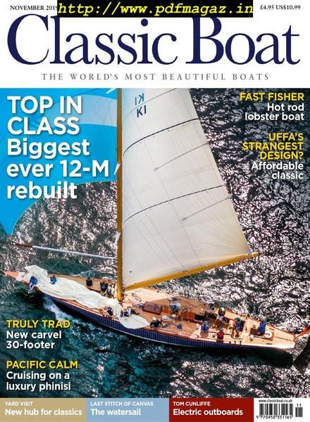 Classic Boat – November 2019 Cover