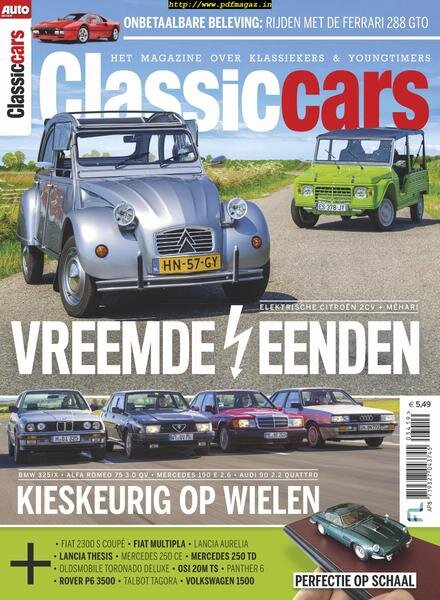 Classic Cars Netherlands – september 2019 Cover