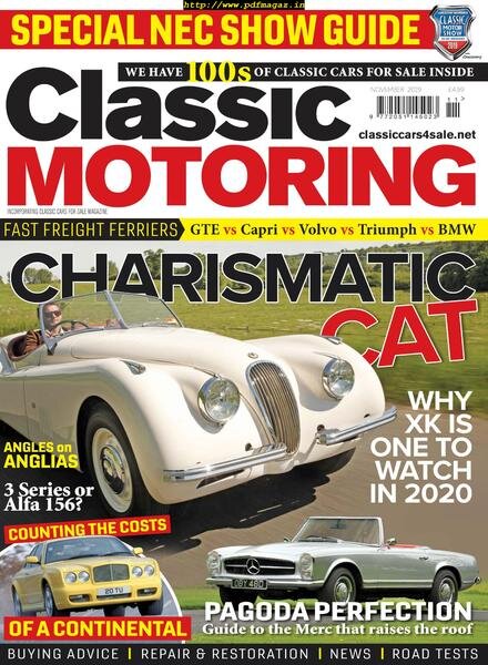 Classic Motoring – November 2019 Cover