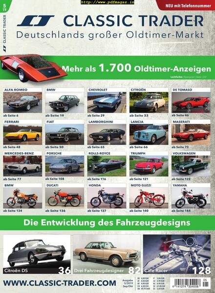 Classic Trader – September 2019 Cover
