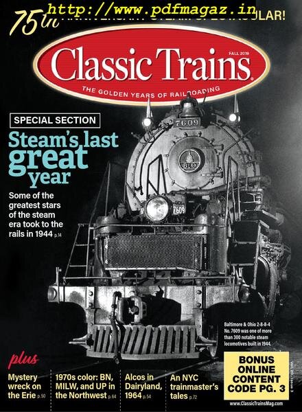 Classic Trains – September 2019 Cover
