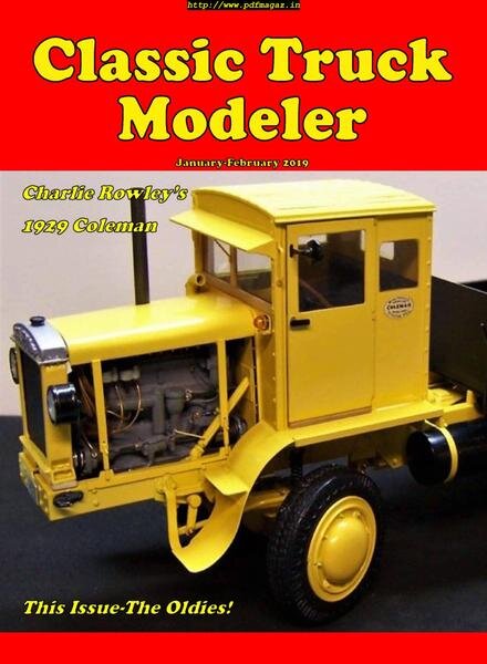 Classic Truck Modeler – January-February 2019 Cover