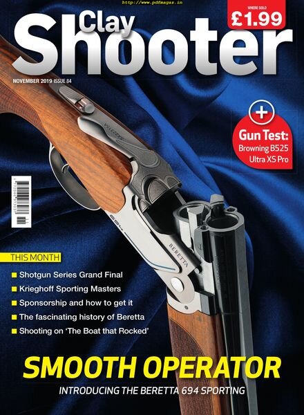 Clay Shooter – November 2019 Cover