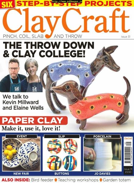 Claycraft – Issue 31, 2019 Cover