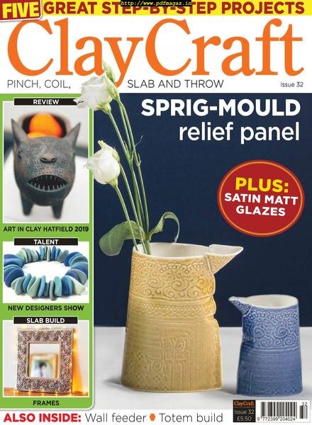 Claycraft – Issue 32, 2019 Cover