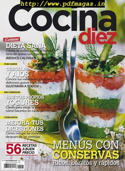 Cocina Diez – septiembre 2019 Cover