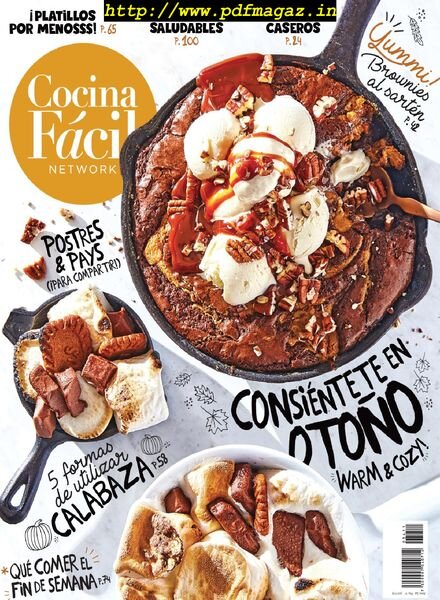 Cocina Facil – noviembre 2019 Cover