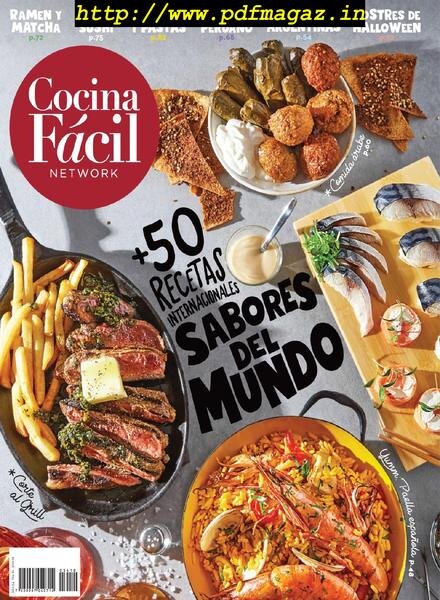 Cocina Facil – octubre 2019 Cover