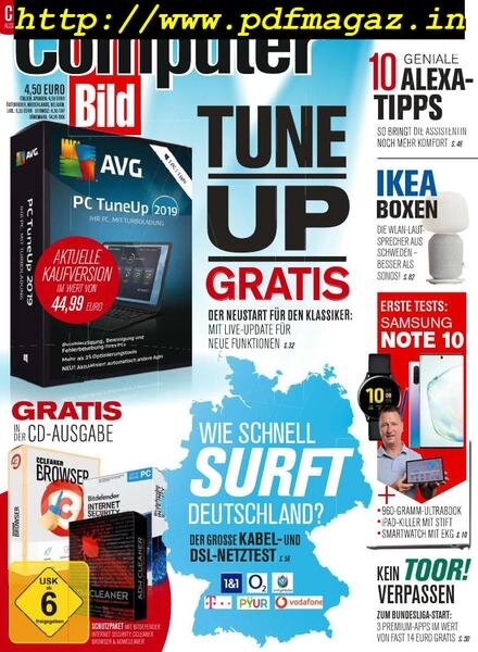 Computer Bild Germany – 16 August 2019 Cover