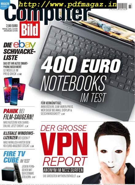 Computer Bild Germany – 25 Oktober 2019 Cover