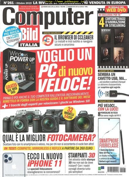 Computer Bild Italia – Ottobre 2019 Cover