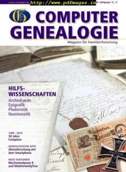 Computer Genealogie – Nr.3, 2019