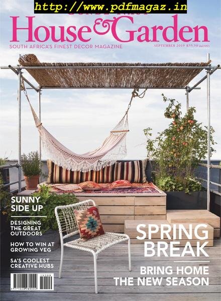 Conde Nast House & Garden – September 2019 Cover