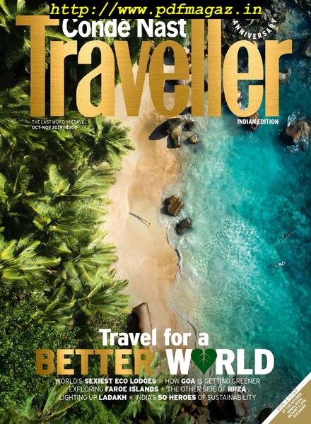 Conde Nast Traveller India – October-November 2019 Cover